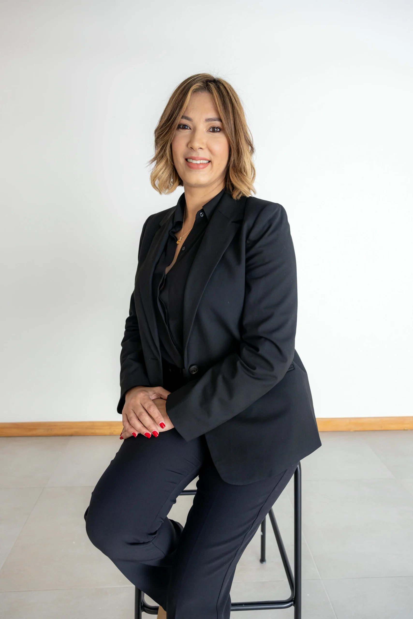 Sesión de fotos para equipo de trabajo en estudio en República Dominicana.